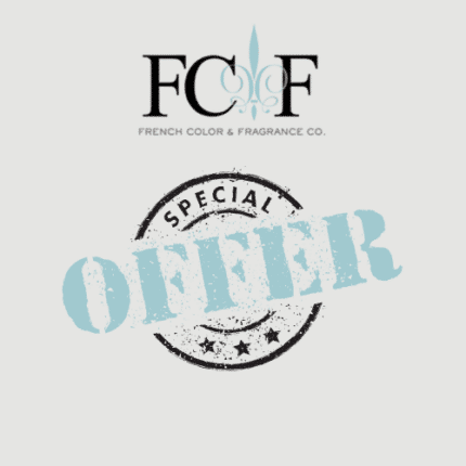 Λογότυπο FCF με σφραγίδα "Special Offer" – κατηγορία προσφοράς αρωματικών ελαίων