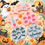 Halloween Collection Set x5 Καλούπια Σιλικόνης