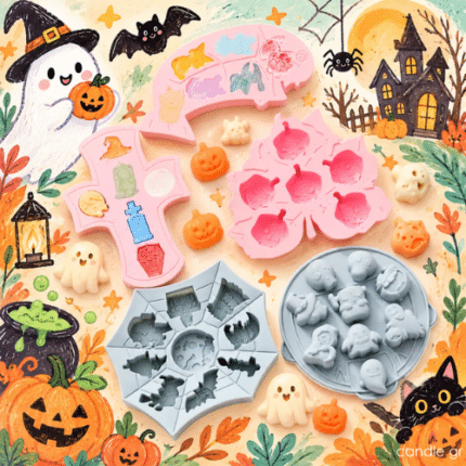 Halloween Collection Set of 5 Silicone Molds
