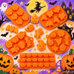 Halloween Fun Set x6 Καλούπια Σιλικόνης