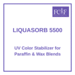 LIQUASORB 5500 – UV Προστατευτικό Χρώματος για Παραφίνη & Μείγματα Κεριών