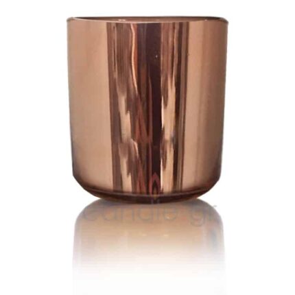 δοχείο για κερι Rose Gold Mirror