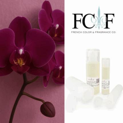 Αρωματικό Έλαιο Velvet Orchid της French Color & Fragrance πολυτελές λουλουδάτο άρωμα με ορχιδέα, γιασεμί και σανδαλόξυλο για κεριά, σαπούνια και αρωματικά χώρου