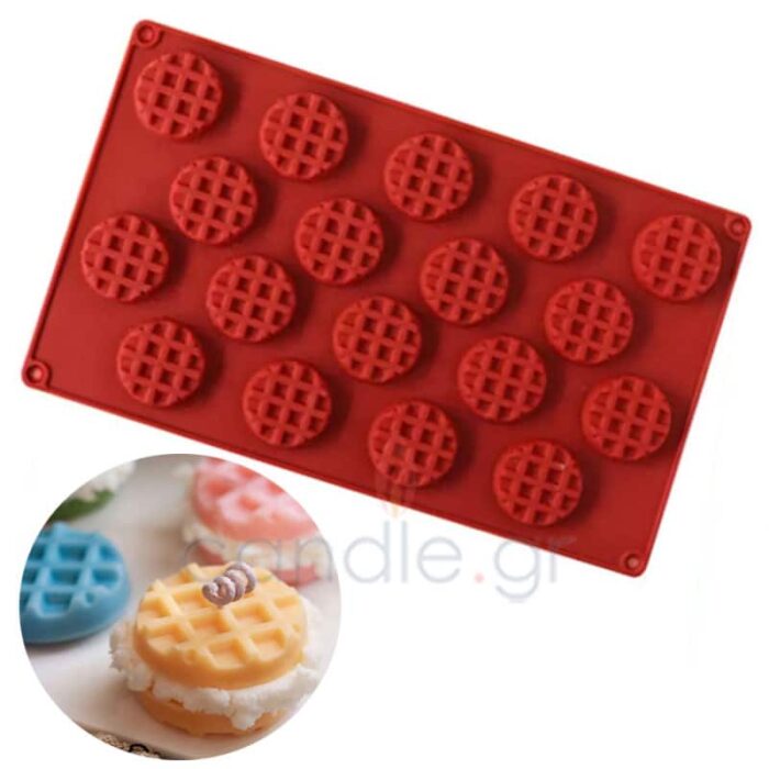Wax Melts Βαφλάκια Στρογγυλά (Round Waffles) (6)