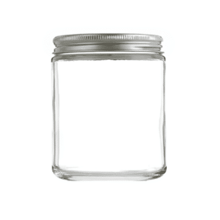 Βάζο 220ml - Ασημί Καπάκι