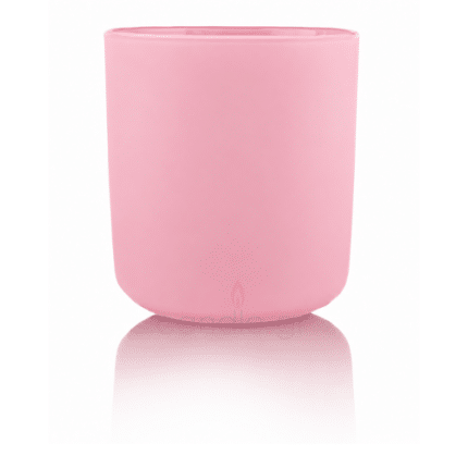 Γυάλινο Ποτήρι για κεριά-ROMA 280m Baby Pink