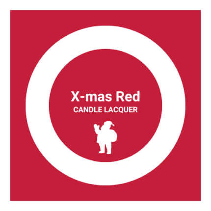 Επικαλυπτικό Βερνίκι Βαφής Κεριών - Christmas Red
