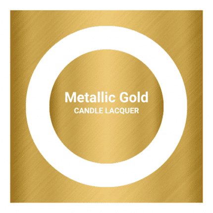 Επικαλυπτικό Βερνίκι Βαφής Κεριών - Metallic Gold
