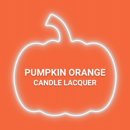 Επικαλυπτικό Βερνίκι Βαφής Κεριών - Pumpkin Orange