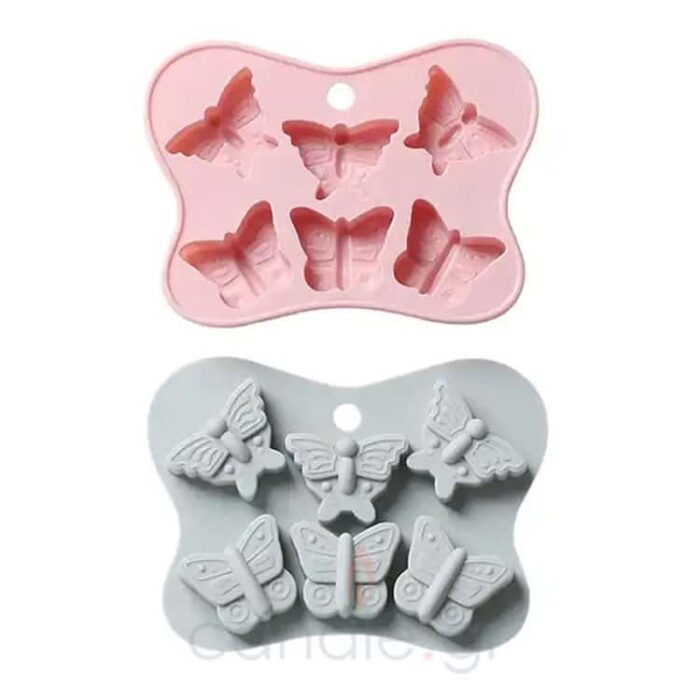 Καλουπι σιλικονης Wax Melts Πεταλούδα Καλουπι σιλικονης Wax Melts Πεταλούδα