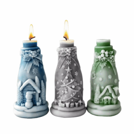 Καλούπι Σιλικόνης Christmas Bottle