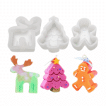 Καλούπι Σιλικόνης Christmas Cookies - Σετ των 3