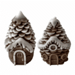 Καλούπι Σιλικόνης Snowy Pinecone