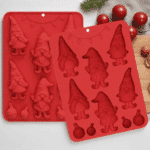 Καλούπι Σιλικόνης Wax Melts - Christmas Gnomes