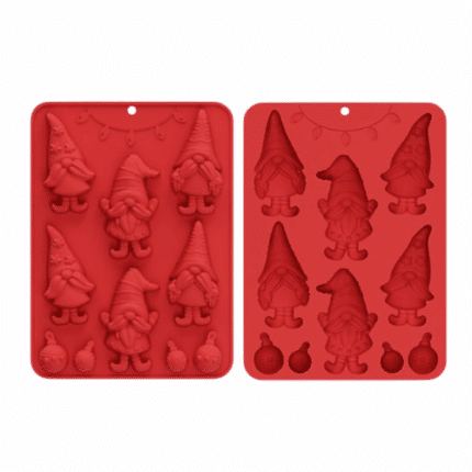 Καλούπι Σιλικόνης Wax Melts - Christmas Gnomes