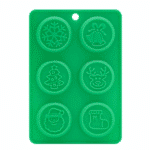 Καλούπι Σιλικόνης Wax Melts - Festive Stamps