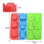 Καλούπι Σιλικόνης Wax Melts - Merry Moments