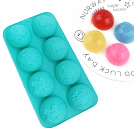 Καλούπι Σιλικόνης Wax Melts - Merry Shapes