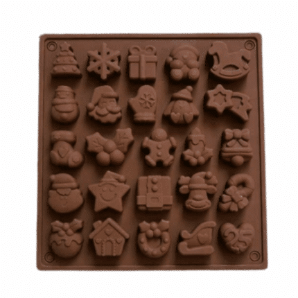 Καλούπι Σιλικόνης Wax Melts - Noel Minis