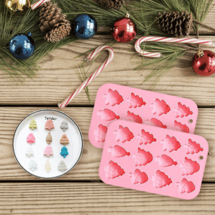 Καλούπι Σιλικόνης Wax Melts - Μικρά Δεντράκια