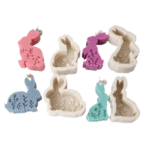 Καλούπι Σιλικόνης Ανοιξιάτικο Λαγουδάκι