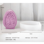 Καλούπι Σιλικόνης Αυγό-Με Λαγουδάκια