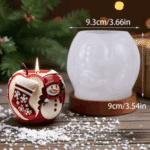 Καλούπι Σιλικόνης Γιορτινό Μήλο