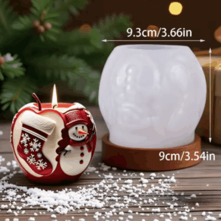 Καλούπι Σιλικόνης Γιορτινό Μήλο