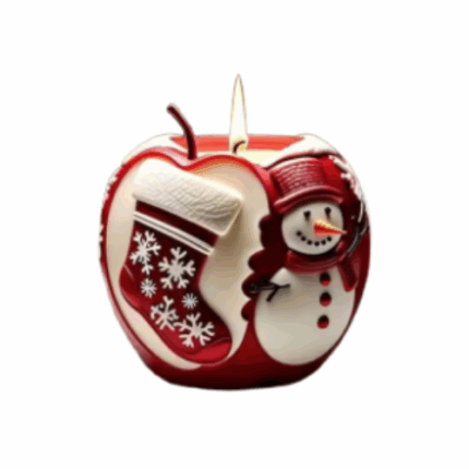 Καλούπι Σιλικόνης Γιορτινό Μήλο