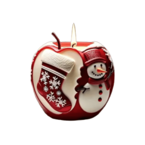 Καλούπι Σιλικόνης Γιορτινό Μήλο Καλούπι Σιλικόνης Γιορτινό Μήλο