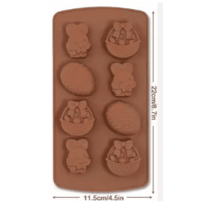 Καλούπι Σιλικόνης-Λαγουδάκι-Καλάθι-Αυγό