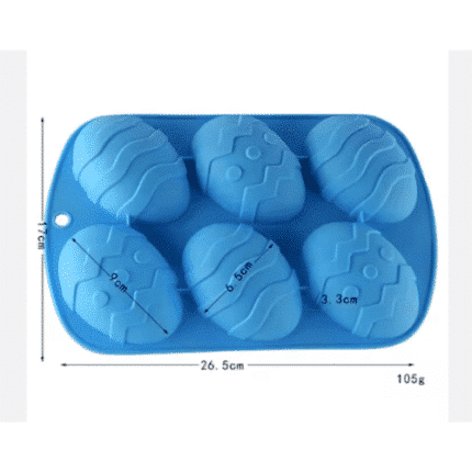 Καλούπι Σιλικόνης Μεγάλα-Πασχαλινά Αυγά