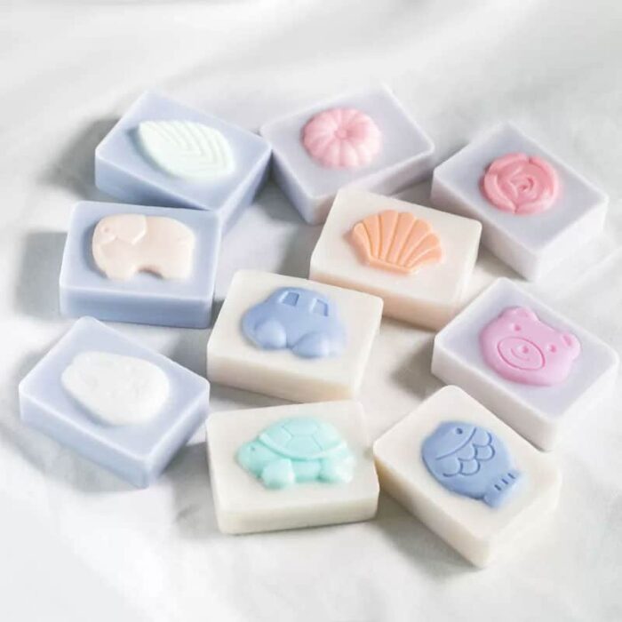 Καλούπι Σιλικόνης Μεγάλα Ταρτάκια Wax Melts Ζωάκια