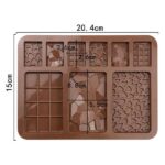 Καλούπι Σιλικόνης Σοκολάτα Multi