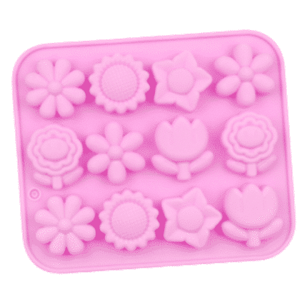Καλούπι Σιλικόνης Ταρτάκια Wax Melts Flower Garden