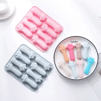 Καλούπι Σιλικόνης Ταρτάκια Wax Melts Paw Treats1