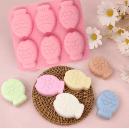 Καλούπι Σιλικόνης Ταρτάκια Wax Melts Ψαράκια1