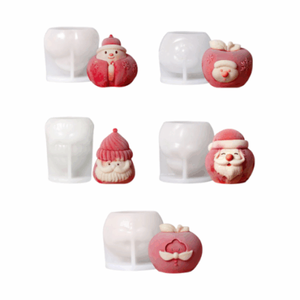 Καλούπι Σιλικόνης Χριστουγεννιάτικες Φιγούρες