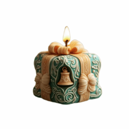 Καλούπι Σιλικόνης Χριστουγεννιάτικο Δώρο