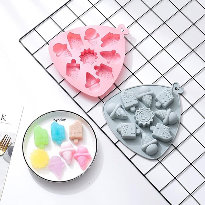 Καλούπι σιλικονης Wax melts Παγωτό