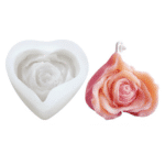 Καλούπι σιλικόνης Rose Heart