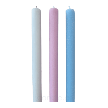 Λαμπάδα Ξυστή Στρογγυλή