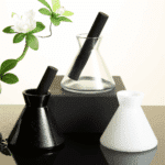 Μπουκάλι Lab Flask με Μαύρο Fiber Reed - 200ml