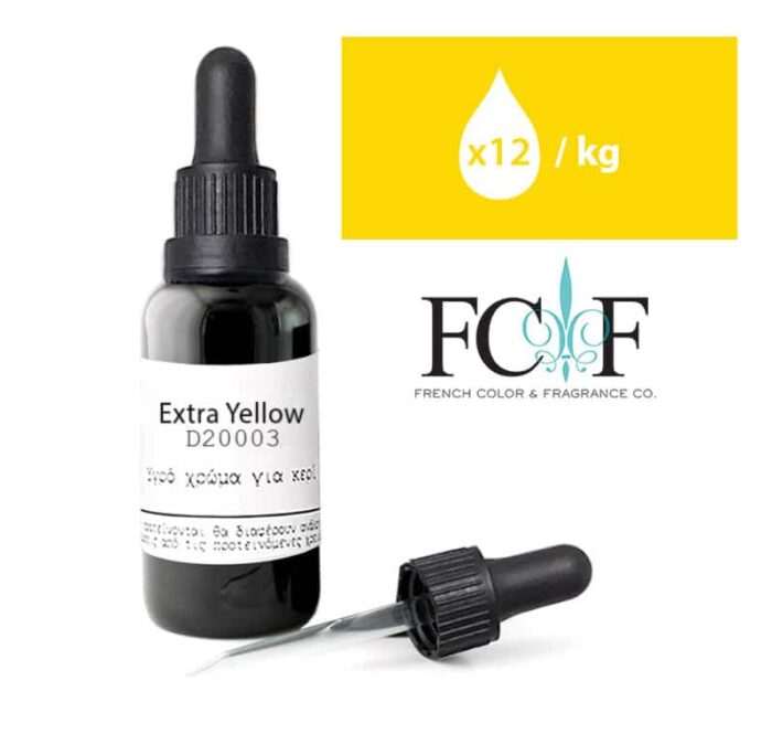 Υγρό χρώμα για κερί EXTRA-YELLOW Υγρό χρώμα για κερί EXTRA-YELLOW
