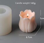 καλούπι σιλικόνης τουλίπα μεγάλη